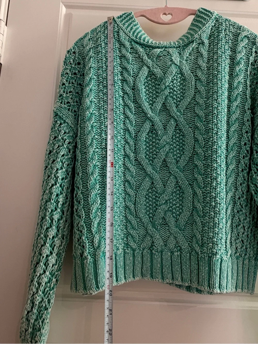 Anthropologie Pilcro cable knit cardigan sweater NWT